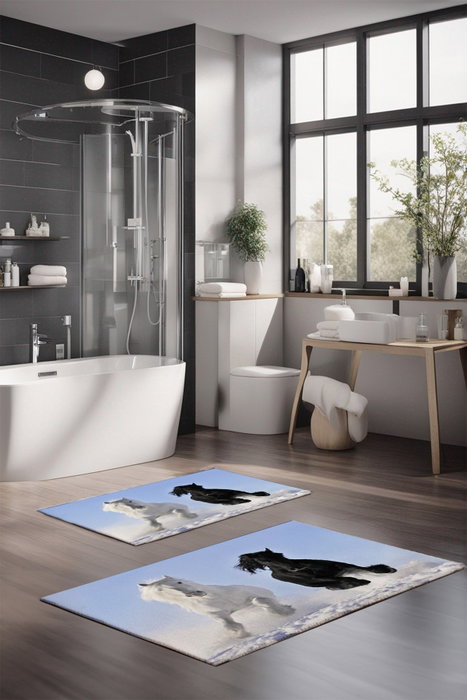 Mijölnir Juego de alfombrillas de baño CT-5119 de 2 piezas Mijölnir Juego de alfombrillas de baño CT-5119 de 2 piezas